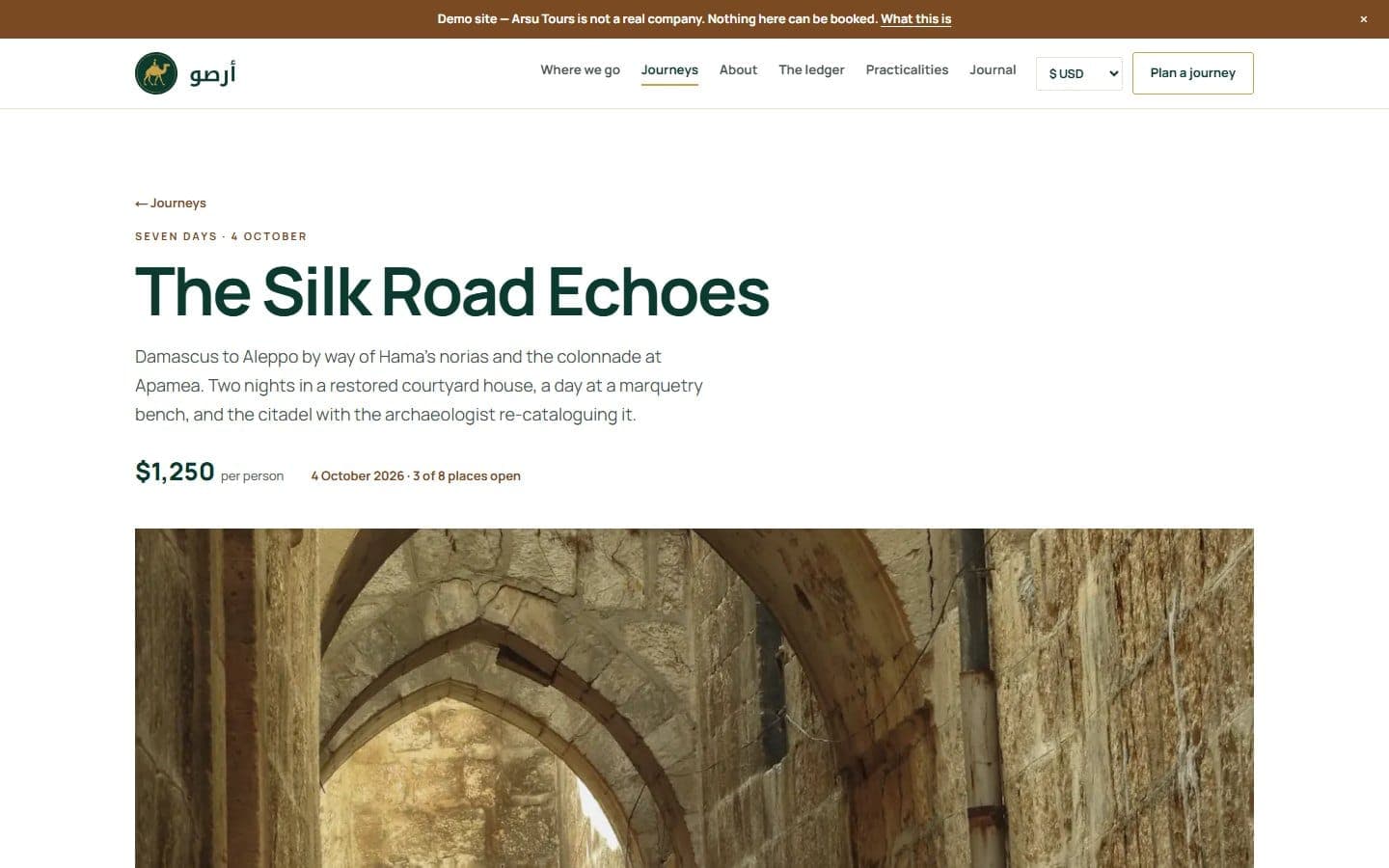 A journey: The Silk Road Echoes